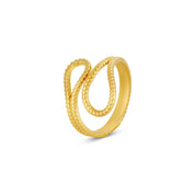 Anillo abstracto ajustable Ava - Oro