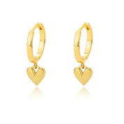 Pendientes de corazón de ópalo rojo para mujer, pendiente de acero inoxidable de Color dorado, tendencia 2024, nuevo en joyería Piercing para oreja, envío gratuito