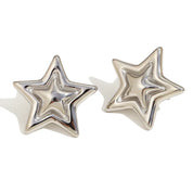 Pendientes de estrella minimalistas