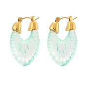 Pendientes de hoja de acrílico