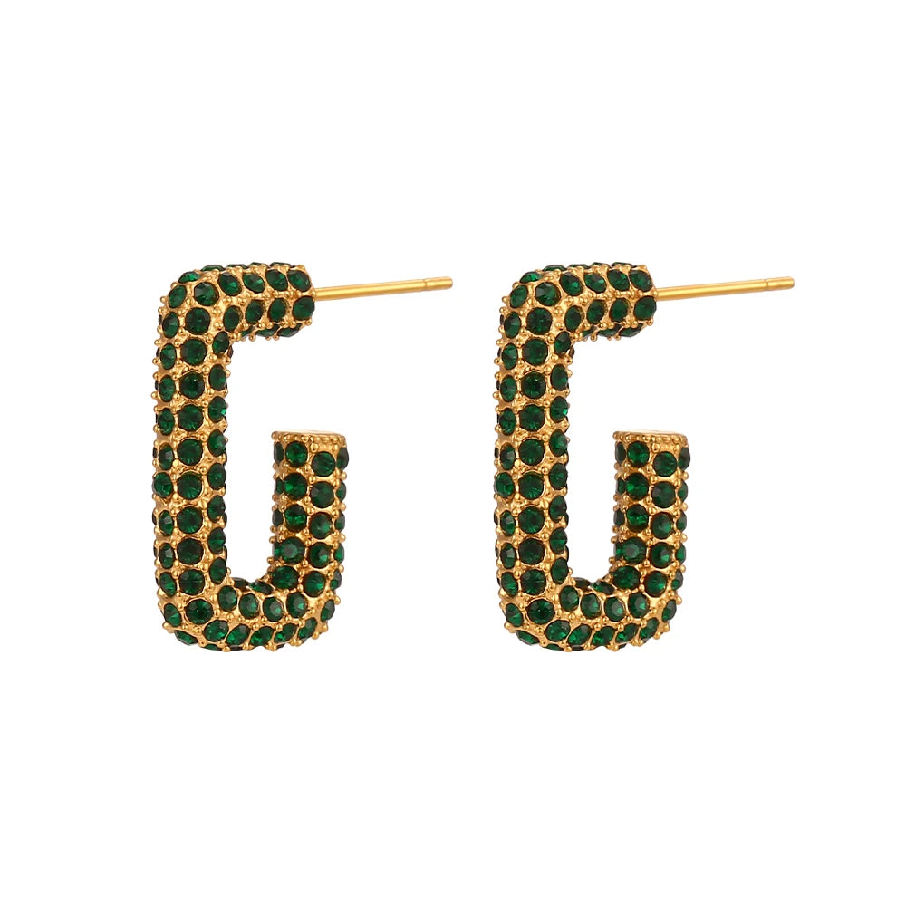 Pendientes en forma de G