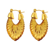 Pendientes de hoja de acrílico