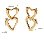 Pendientes de doble baño