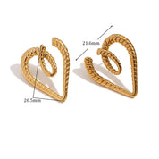 Pendientes Belle Heart