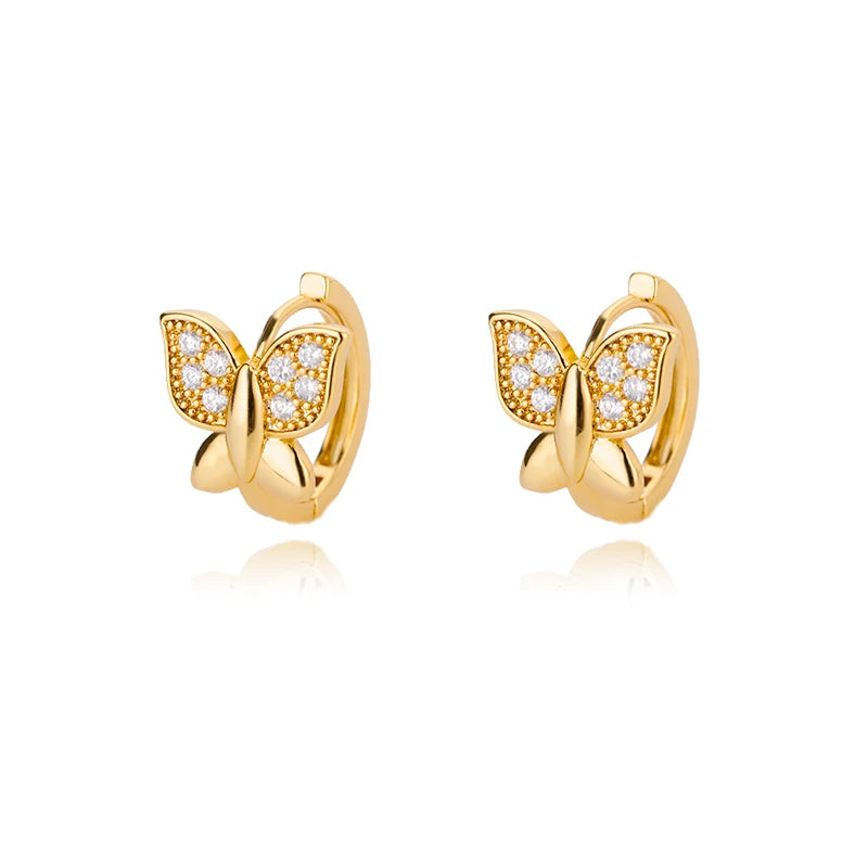 Pendientes de circón de colores para mujer, pendientes de acero inoxidable, tendencia 20224, nueva pareja, joyería de marca de lujo, envío gratuito, pendientes