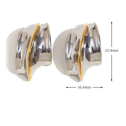 Elegantes pendientes de oro
