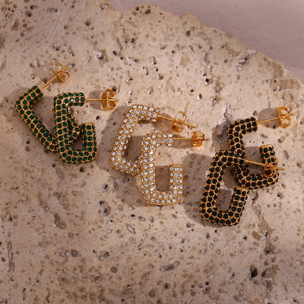 Pendientes en forma de G