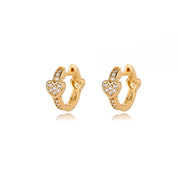 Pendientes de mariposa para mujeres y niñas, aretes modernos de acero inoxidable de Color dorado, tendencia nueva en joyería estética de boda para mujer 2024