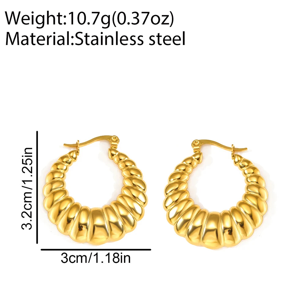 Pendientes de acero inoxidable, nuevos diseños de moda, pendientes de escultura de silueta Vintage extraños para mujer, joyería, recuerdos de fiesta