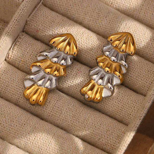 Pendientes de árbol de Navidad