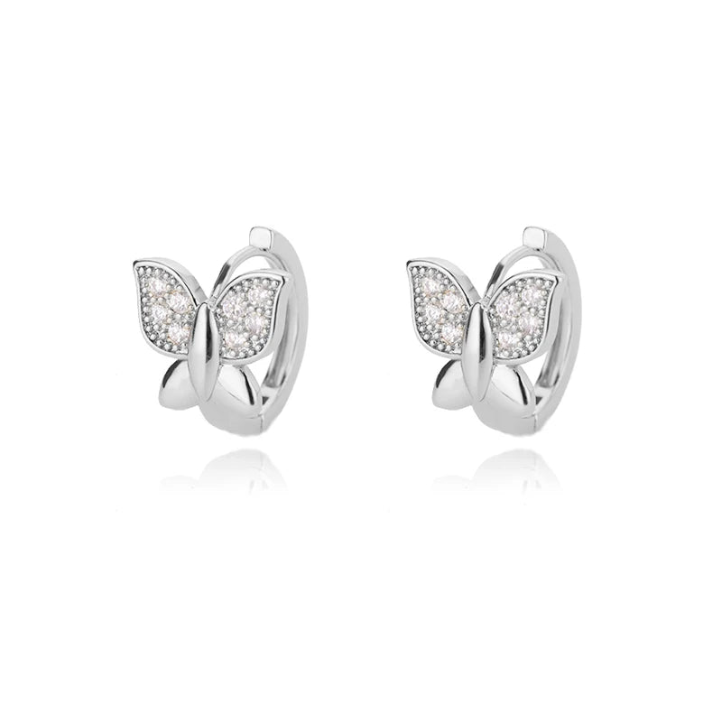 Pendientes de circón de colores para mujer, pendientes de acero inoxidable, tendencia 20224, nueva pareja, joyería de marca de lujo, envío gratuito, pendientes