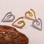 Pendientes Belle Heart