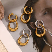 Anillo de pendiente clásico