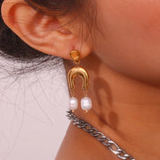 Pendientes de circonita bohemios