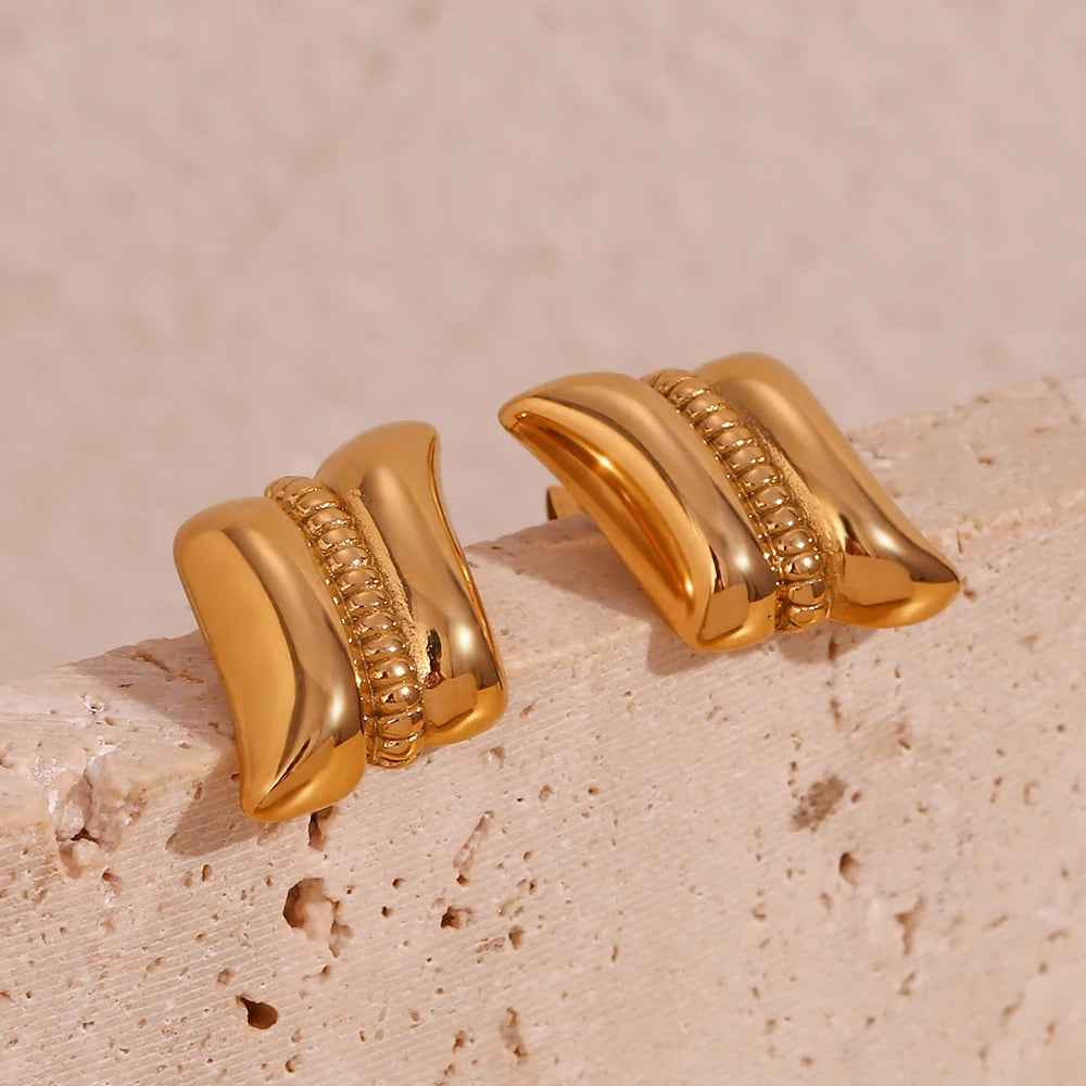 Pendientes geométricos chapados