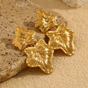 Pendiente de hoja de arce
