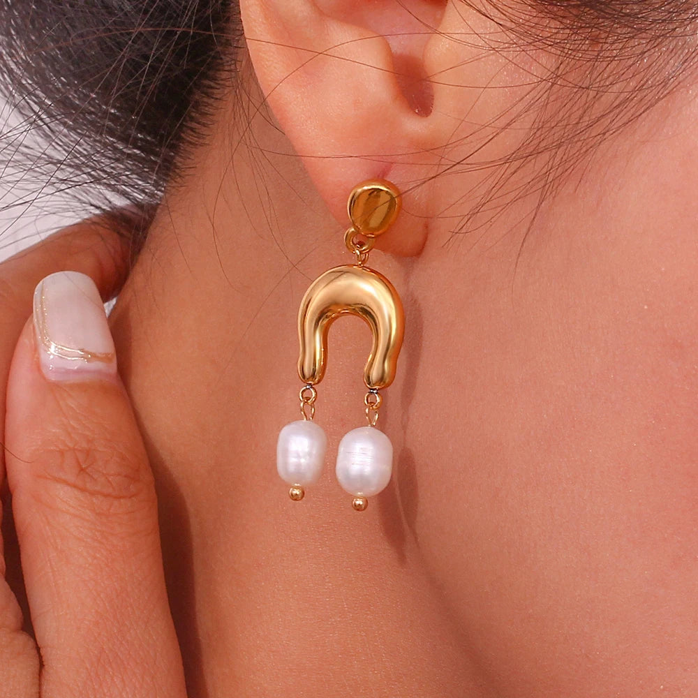 Pendientes de circonita bohemios