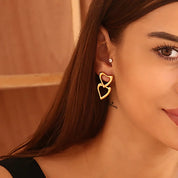Pendientes de doble baño
