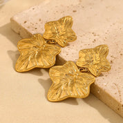 Pendiente de hoja de arce