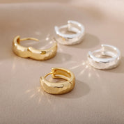 Pendientes de aro pequeños de Color dorado para mujer, pendientes de acero inoxidable de Color plateado, joyería Piercing de tendencia 2024, pendientes de regalo para mujer