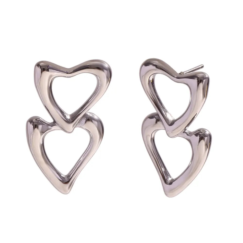 Pendientes de doble baño